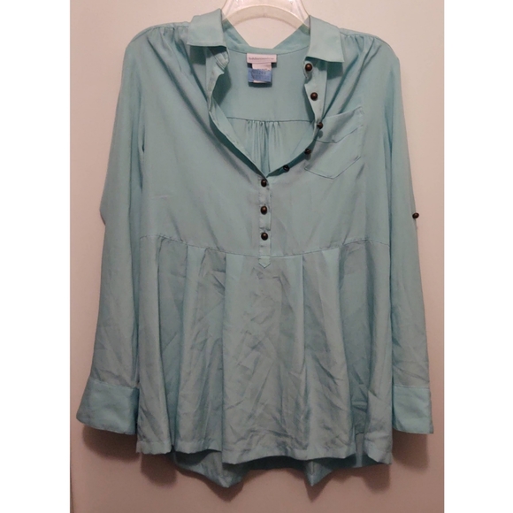 Soft surroundings long sleeve shirt - Picture 2 of 5